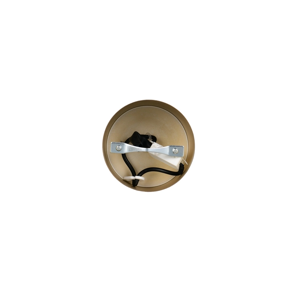 Lampe suspendue Emelie Or avec verre blanc Trio 4017807724264