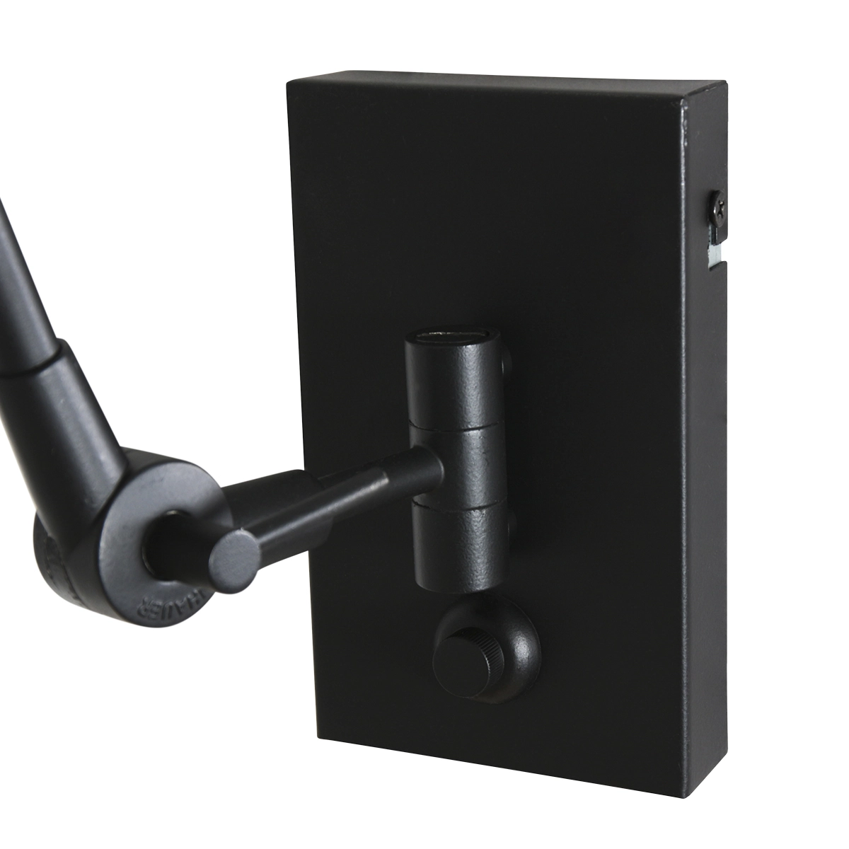 Lampe de table orientable Prestige Chic 50 cm taupe avec du noir Steinhauer 8712746146585