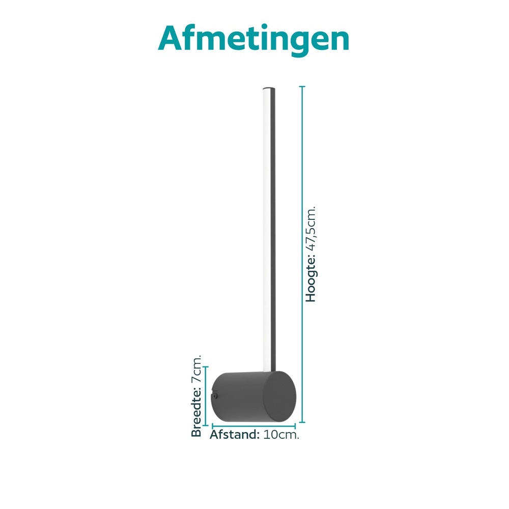 Lampe murale intelligente Flatron-Z Noir Eglo 9008606390557