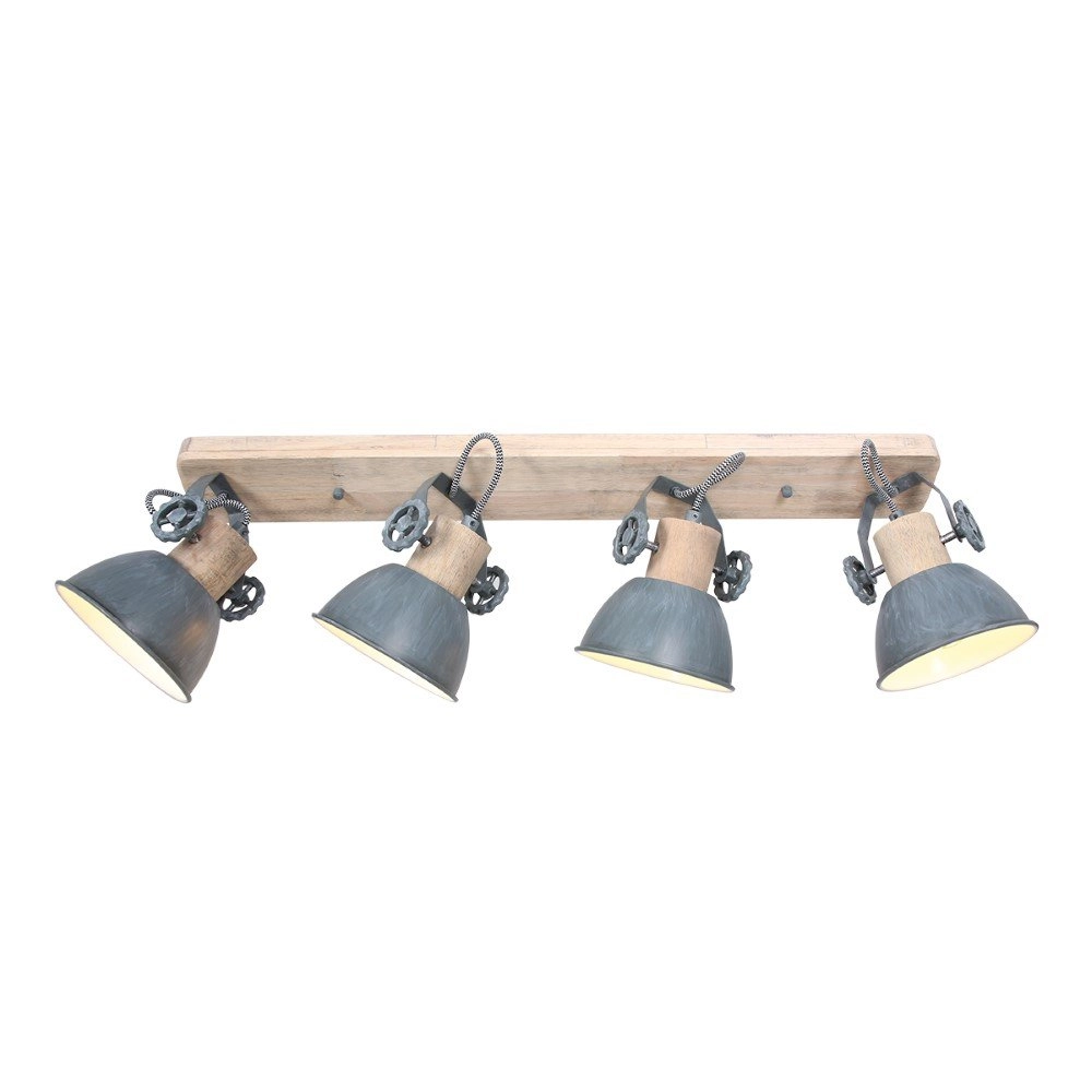 Plafonnier Gearwood 4 lumières