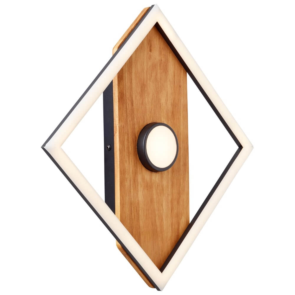 Plafonnier LED en bois Woodbridge S Brilliant 4004353409691