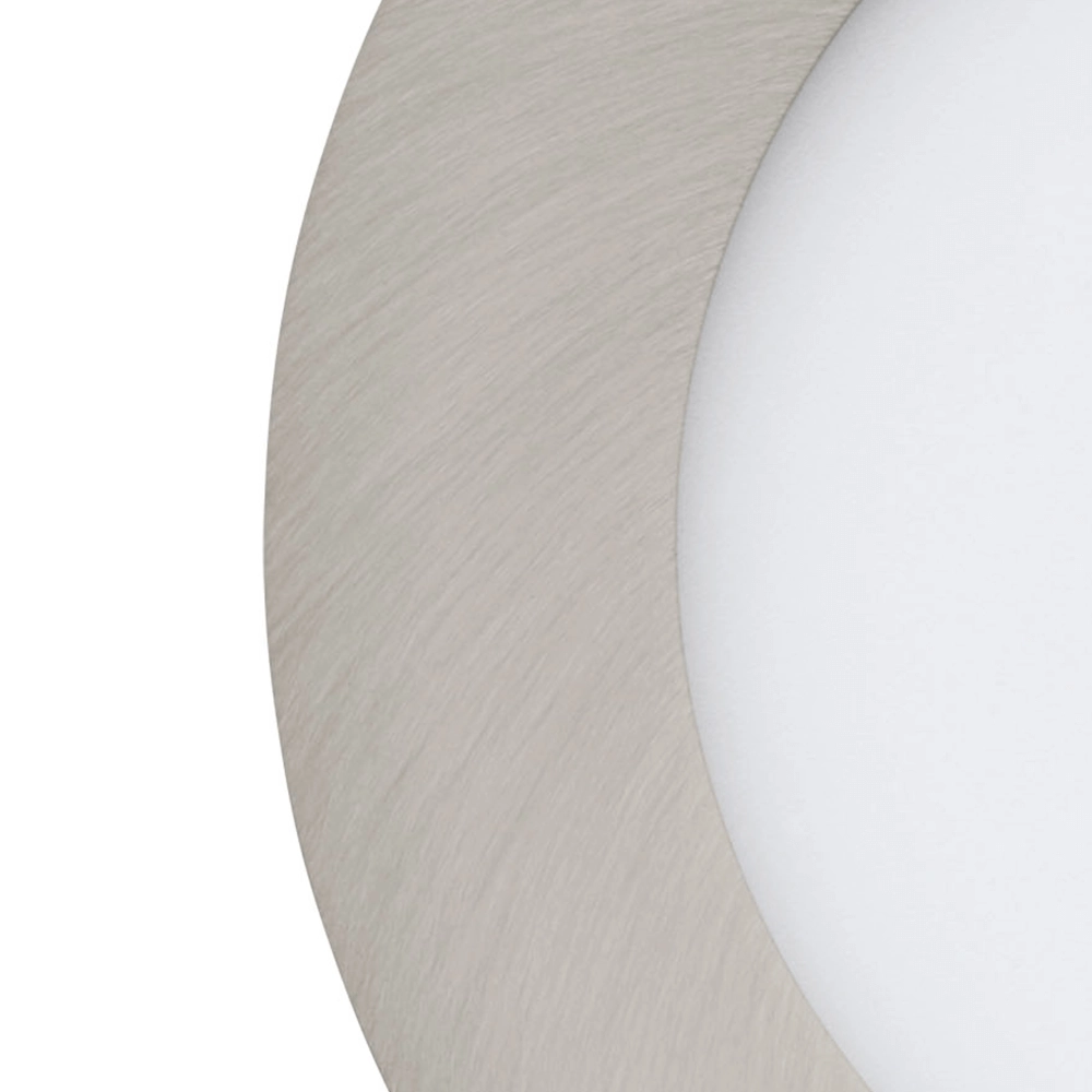 Place Zigbee Fueva-Z Ø 12 cm en acier inoxydable Eglo 9008606225675