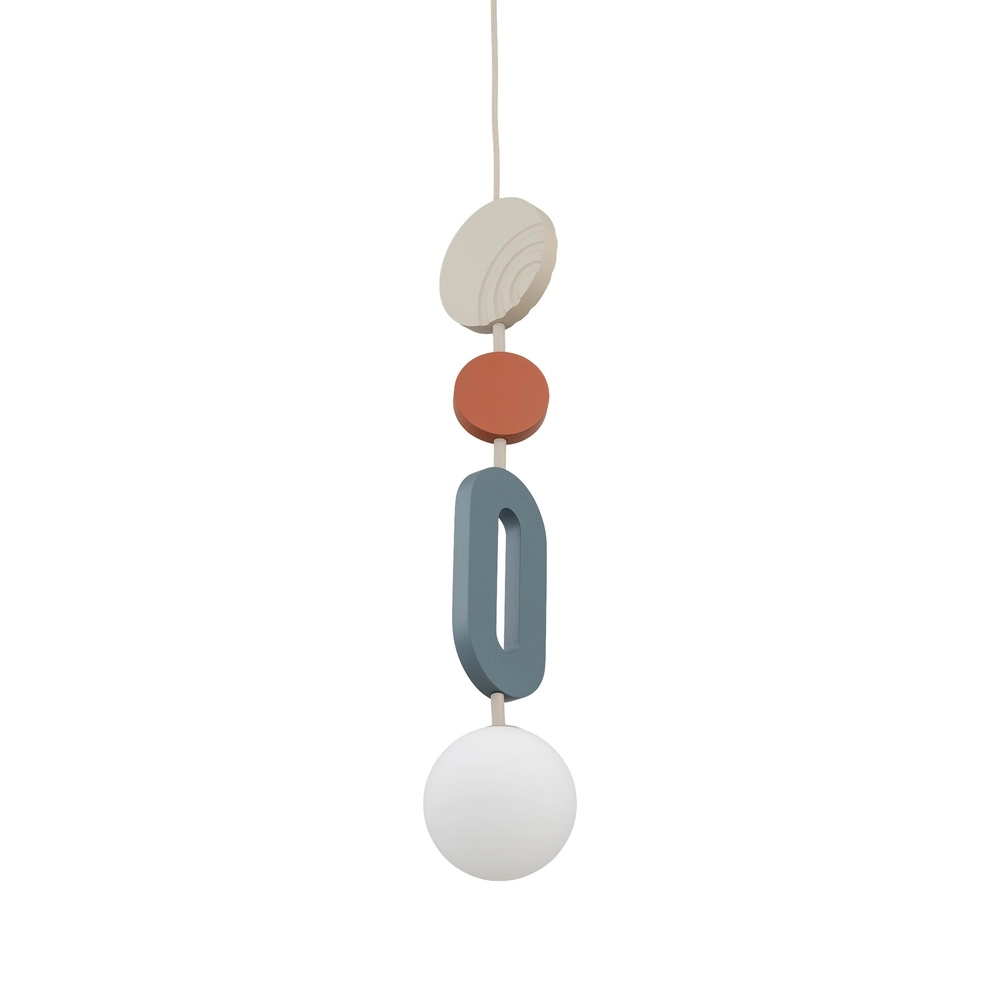 Lampe pendante unique Drops Color Umbra Blue Lyora 5903139111959