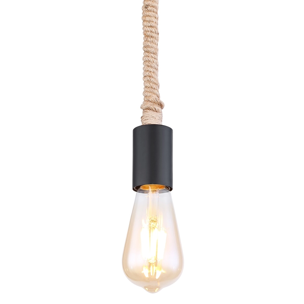 Lampe à corde Ulleu Noir Globo 9007371383917