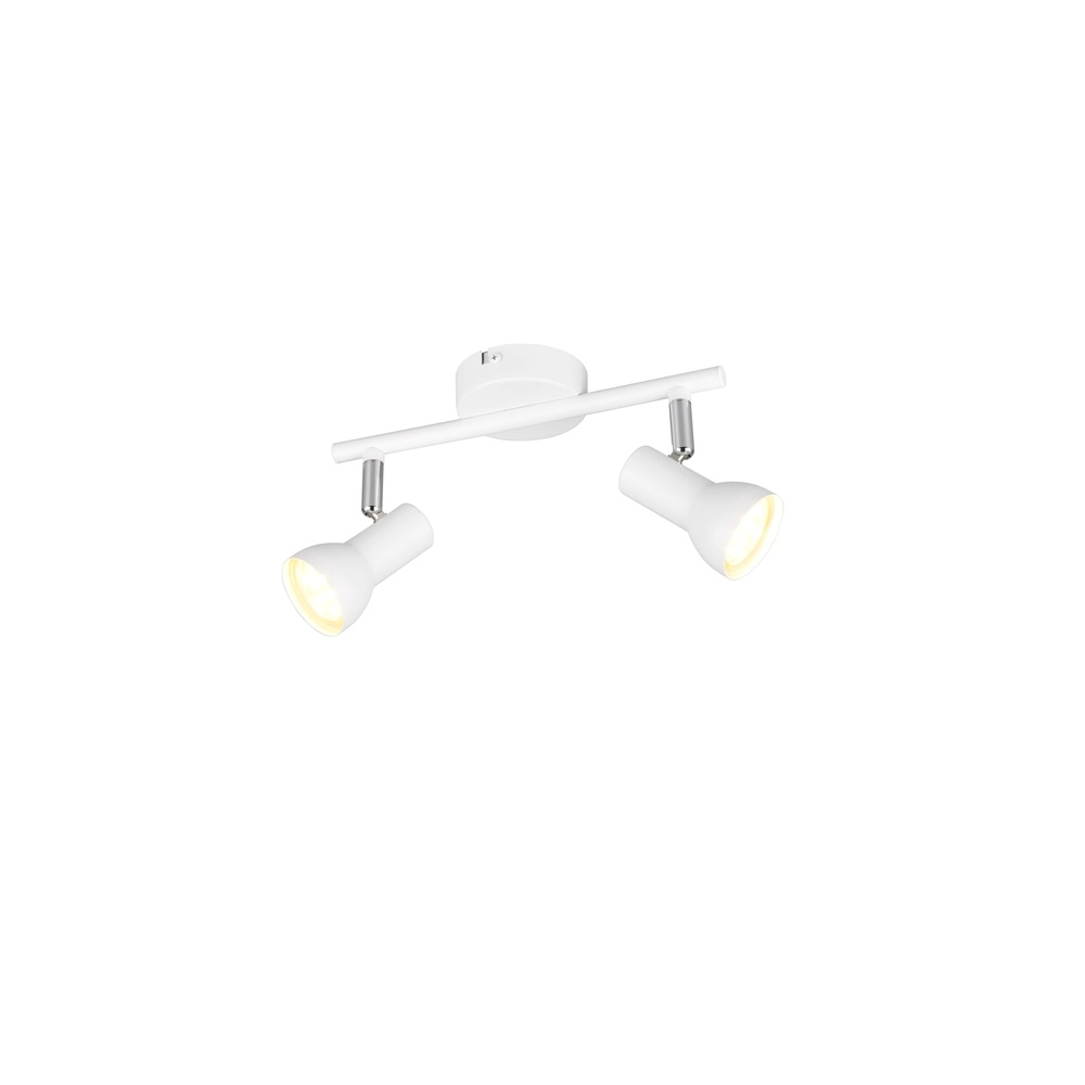 Plafonnier Cantar blanc 2 lumières