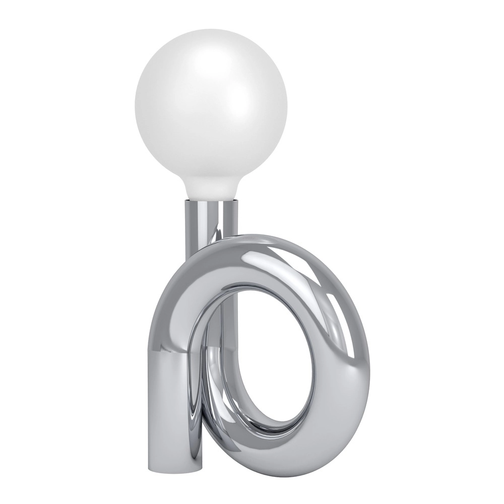 Lampe de table de conception Mellili Chrome