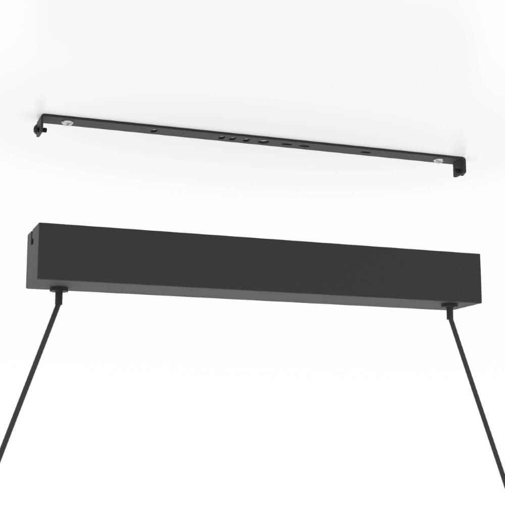Lampe suspendue noire Montebuono conception Stars of Light 9008606274888