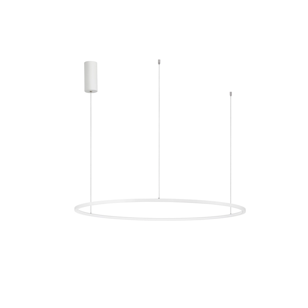 Suspension ronde Tarquin blanc Ø 100cm Lyora 5212017438331