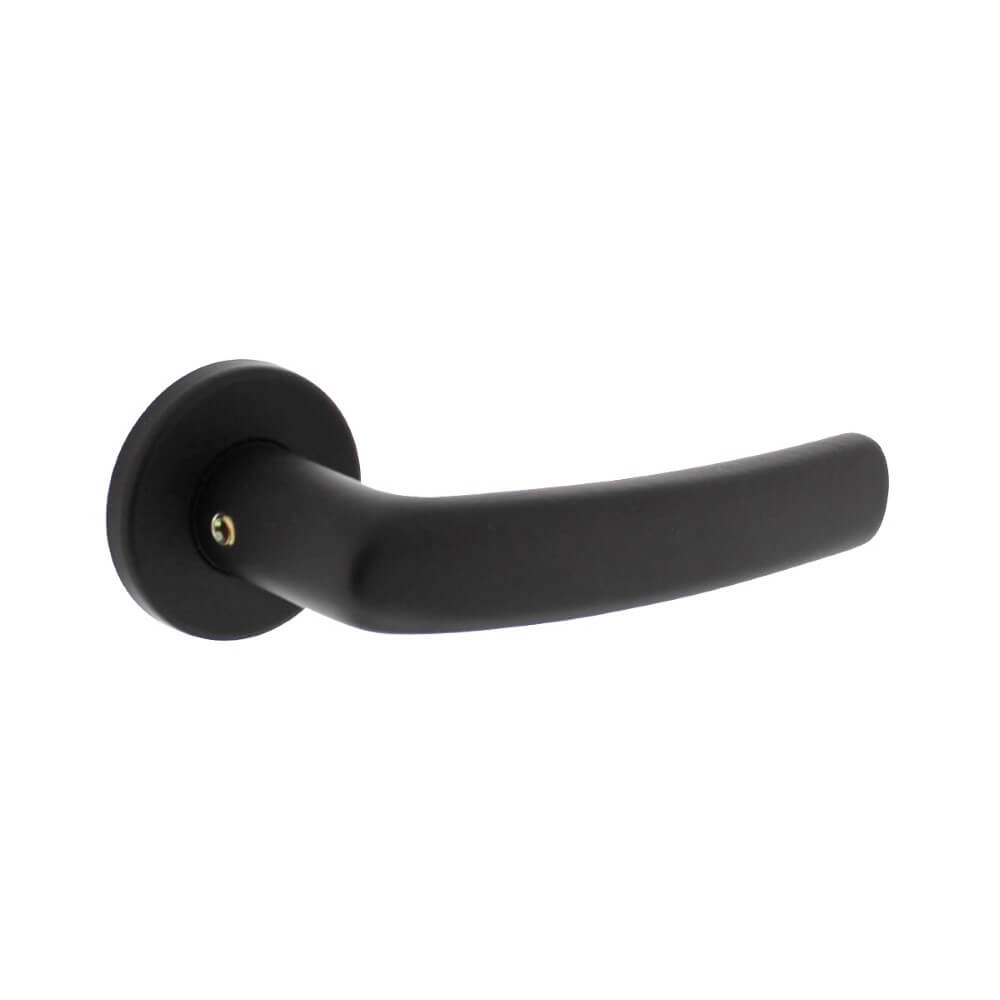 Poignée Denham aluminium noir Ø 5cm