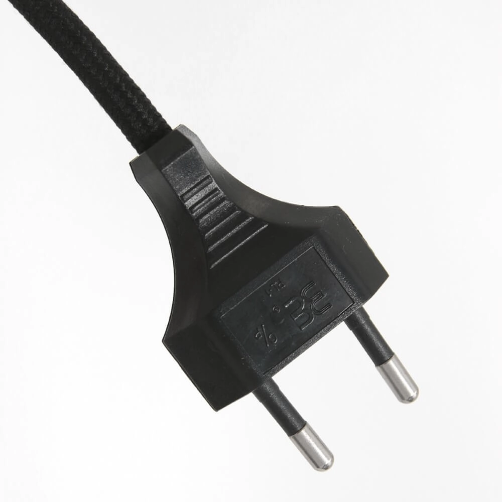 Lampe de table Stanger noir avec velours doré Steinhauer 8712746146349