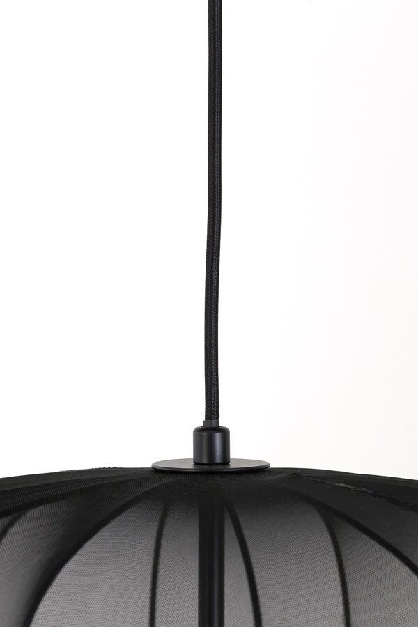 Suspension Bohème Plumeria noir Ø 50cm Light & Living 8717807651404