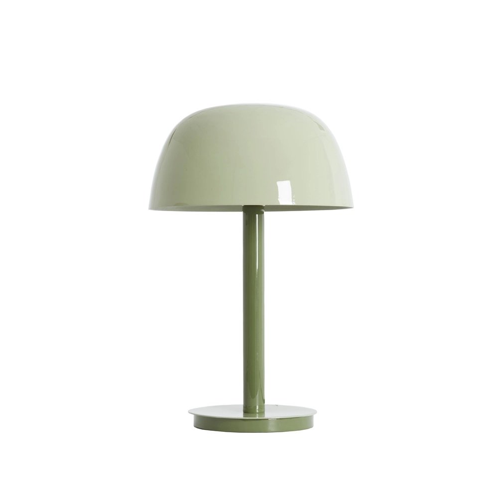 Lampe de bureau Marivet vert brillant - Ø 30cm