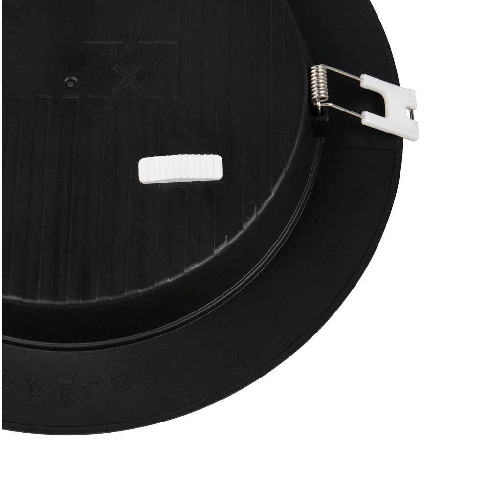 Projecteur encastré Ural noir Ø 29,4cm Trio 4017807711486