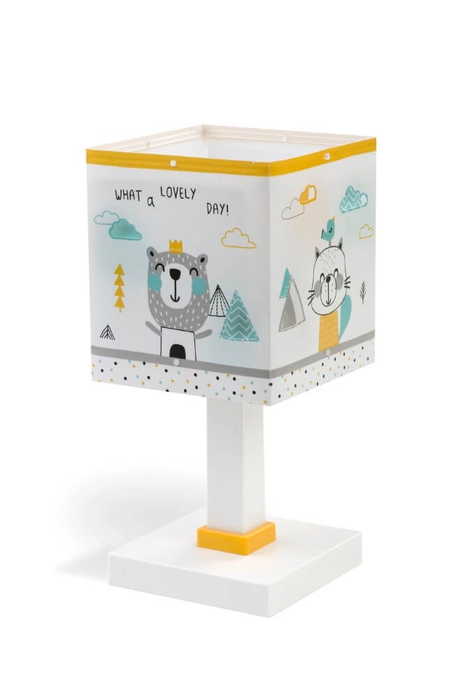 Lampe de table pour chambre d'enfant Hello Little Dalber 8420406732411