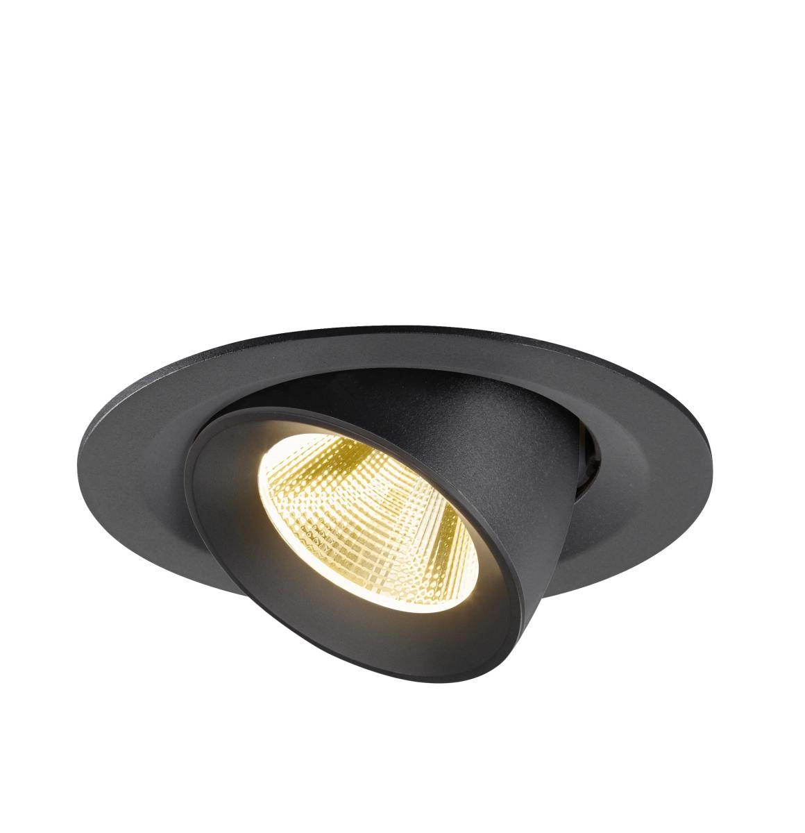 Spot encastré Numinos Gimble M noir 3000K - 20 deg SLV 4024163311953