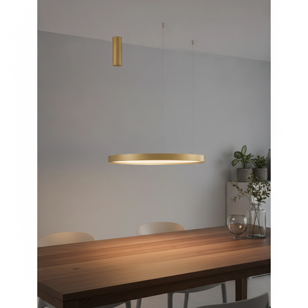 Suspension ronde Perrine or Ø 60cm