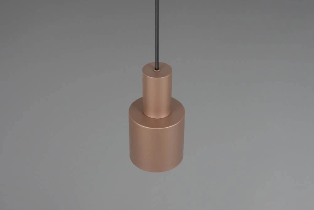 Pendule en cuivre rouge Agudo Ø12cm Trio 4017807613797