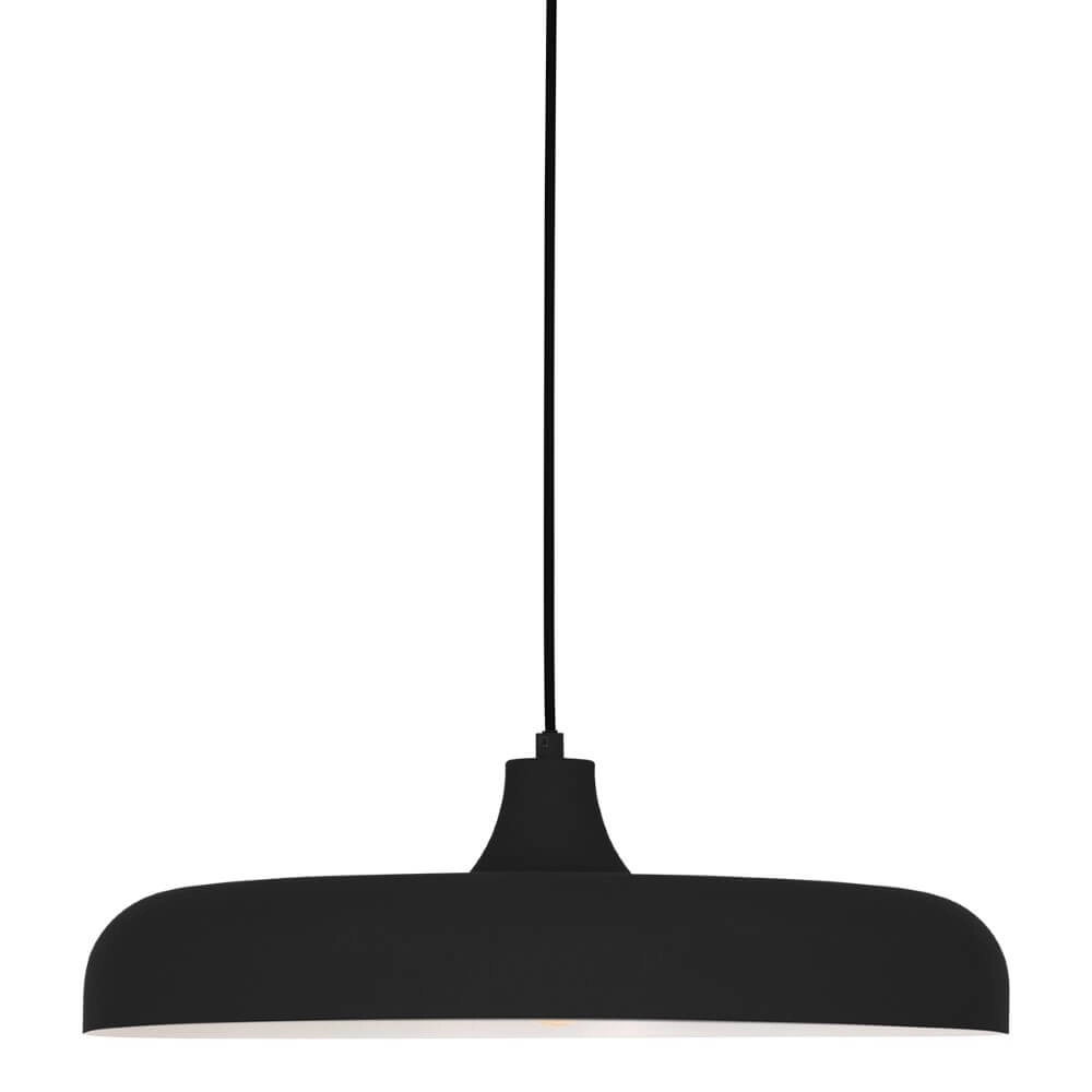 Lampe suspendue noire Krisip Ø 50 cm Steinhauer 8712746132564