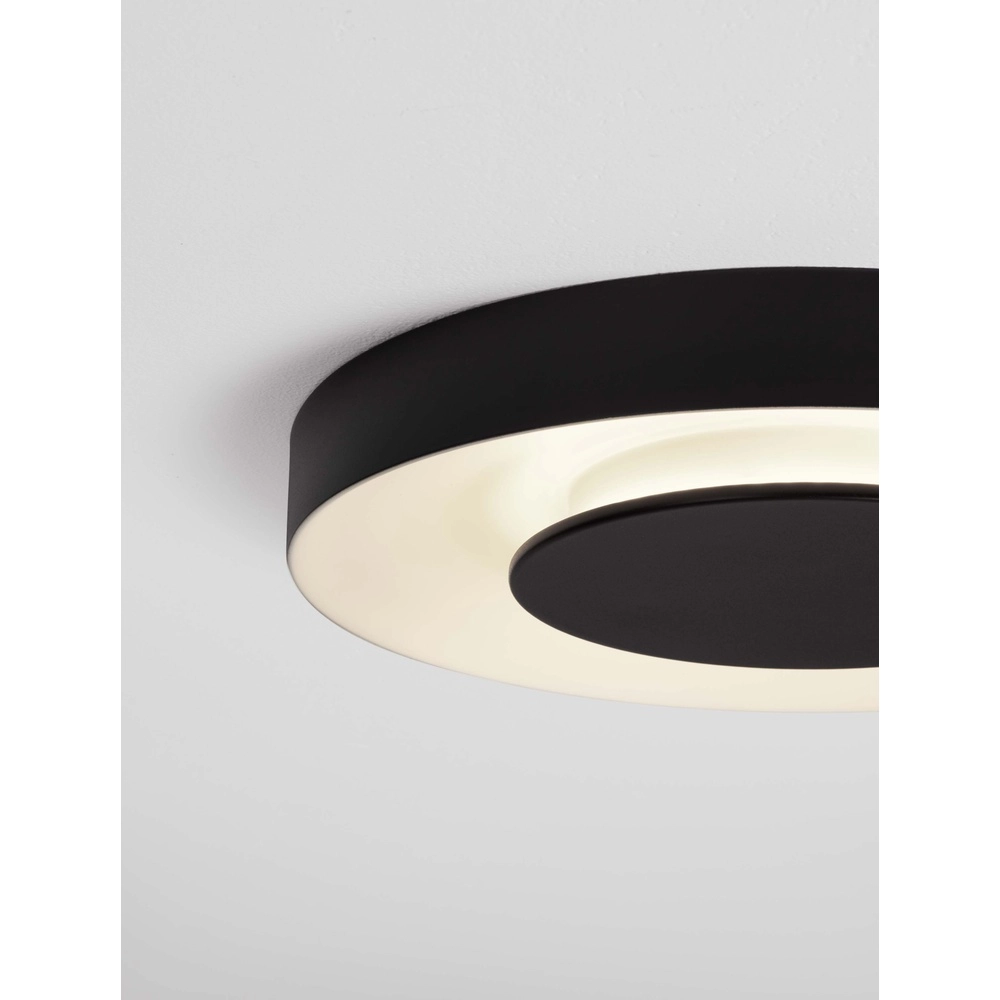 Plafonnier Pada noir Ø 40cm Lyora 5212017463302