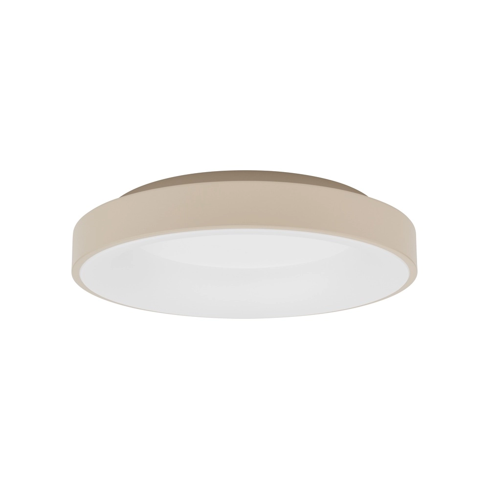 Lampe de plafond Nikki Led brun sable Ø 48cm - 4000K