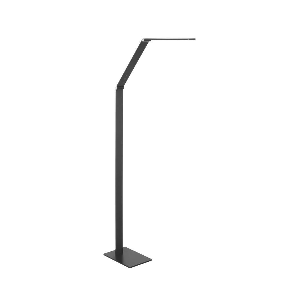 Lampe de lecture design Optimus noir 128cm