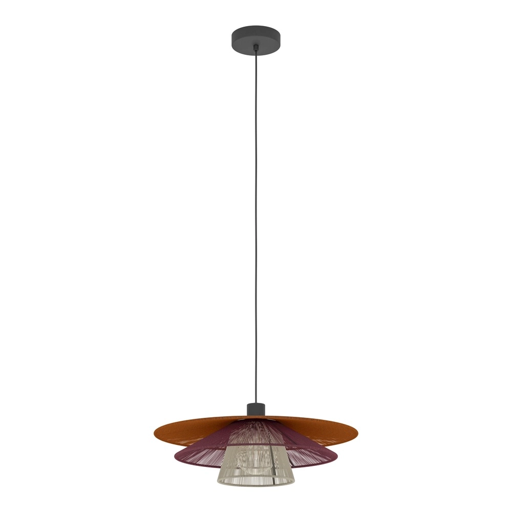 Lampe suspendue filaire Pignona Ø 50cm de couleur Eglo 9008606391158