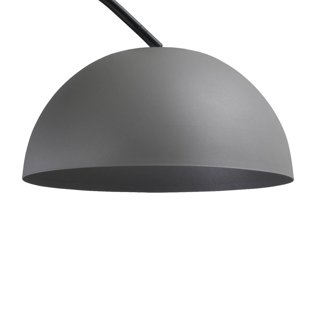 Lampadaire Industria 186 gris béton avec du noir Masterlight 8718121155494