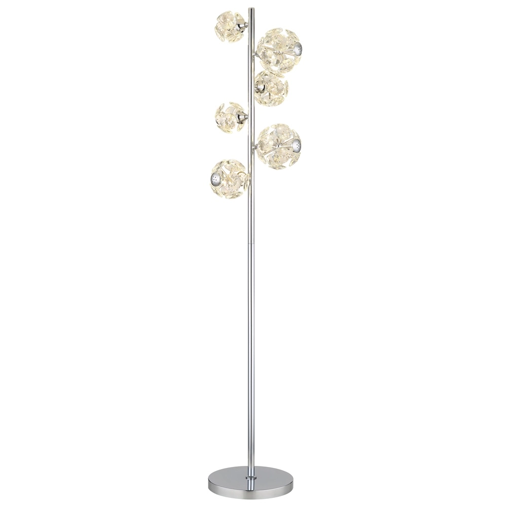 Lampe de pied Virina Chrome