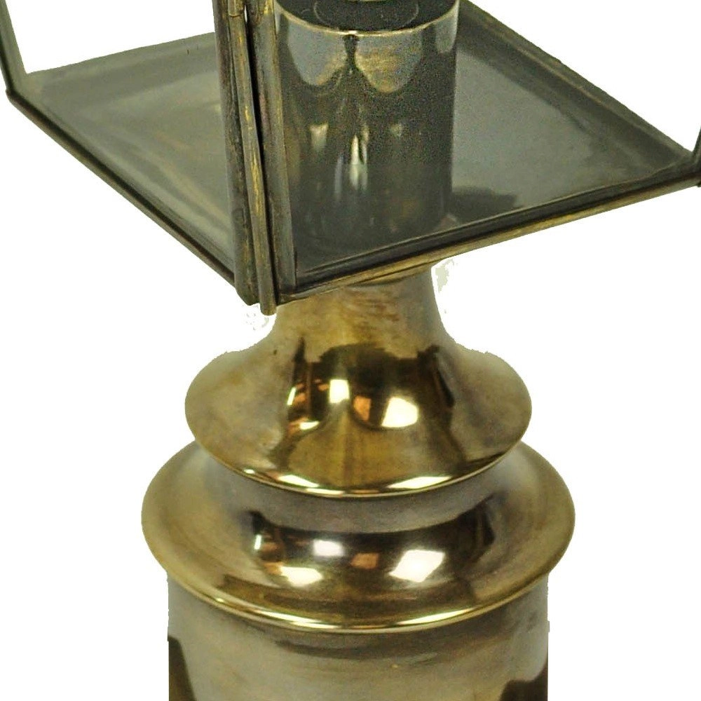 Lampe d'extérieur rural Knightbridge 58cm - cuivre antique (ant) Limehouse