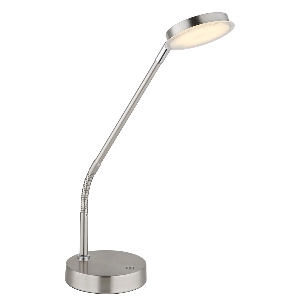 Lampe de bureau Silvio nickel Globo 9007371589166