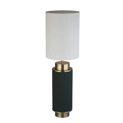 Lampe de table Flask 72cm nickel avec vert vintage Searchlight 5053423190426