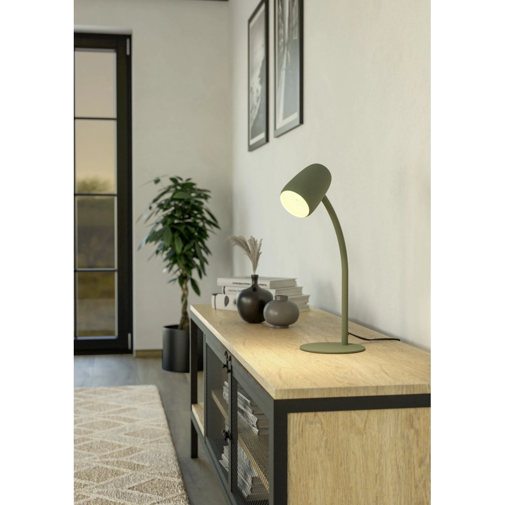 Lampe de table Carlo vert Eglo 9008606357574