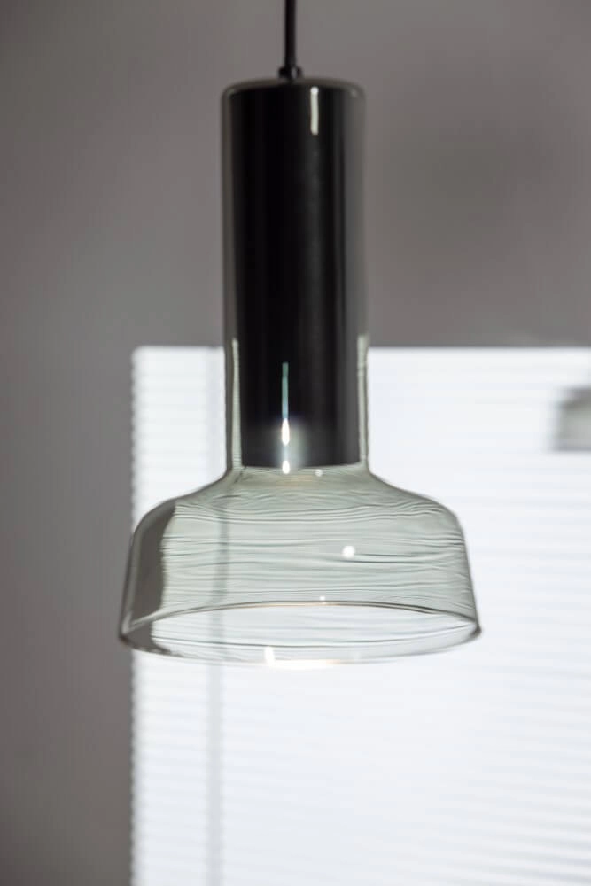 Lampe suspendue Beal verre fumé Ø 18cm ETH 8720195308256