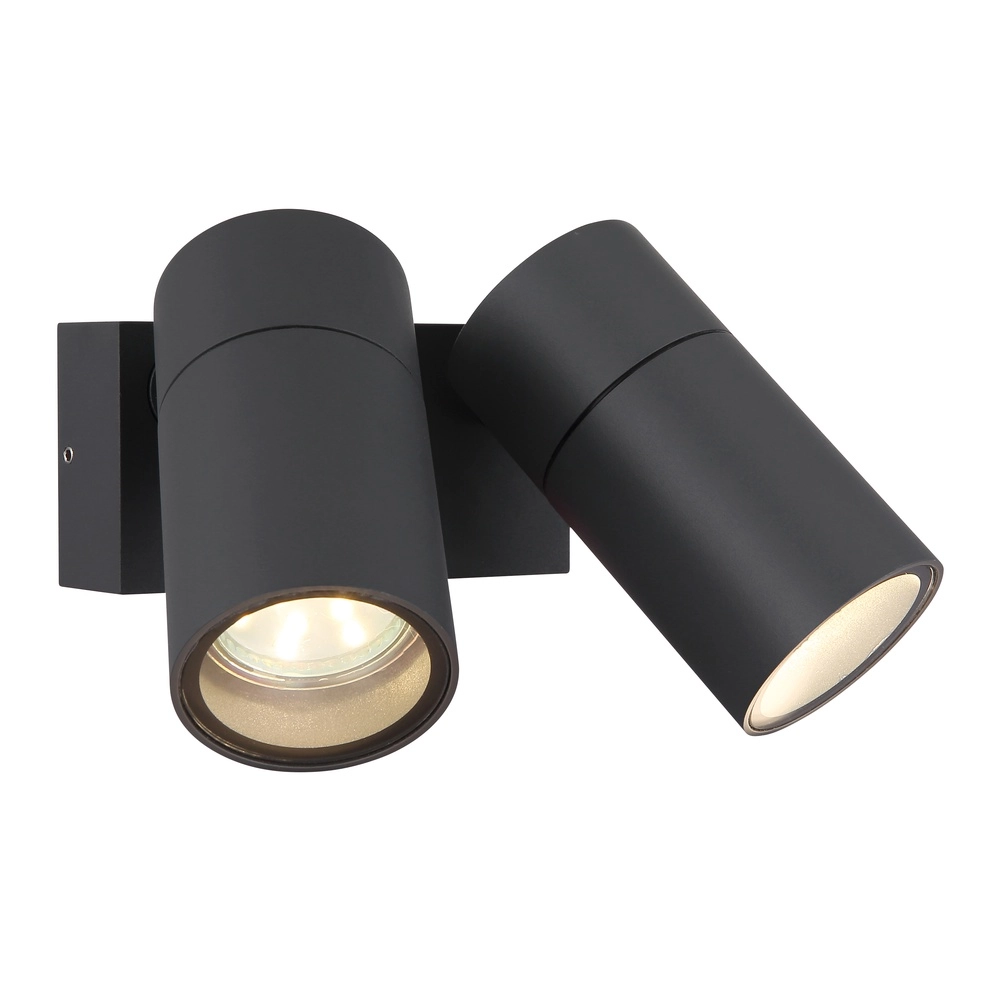 Projecteur double monté en surface Piper anthracite