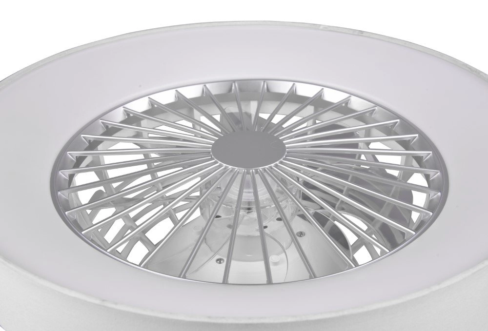 Ventilateur de plafond LED Farsund 47cm blanc Trio 4017807491074