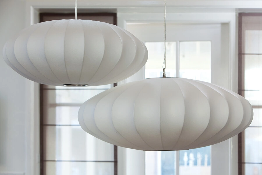 Suspension Japandi Fay Ø 70cm blanc Suspension Japandi Fay Ø 70cm blanc