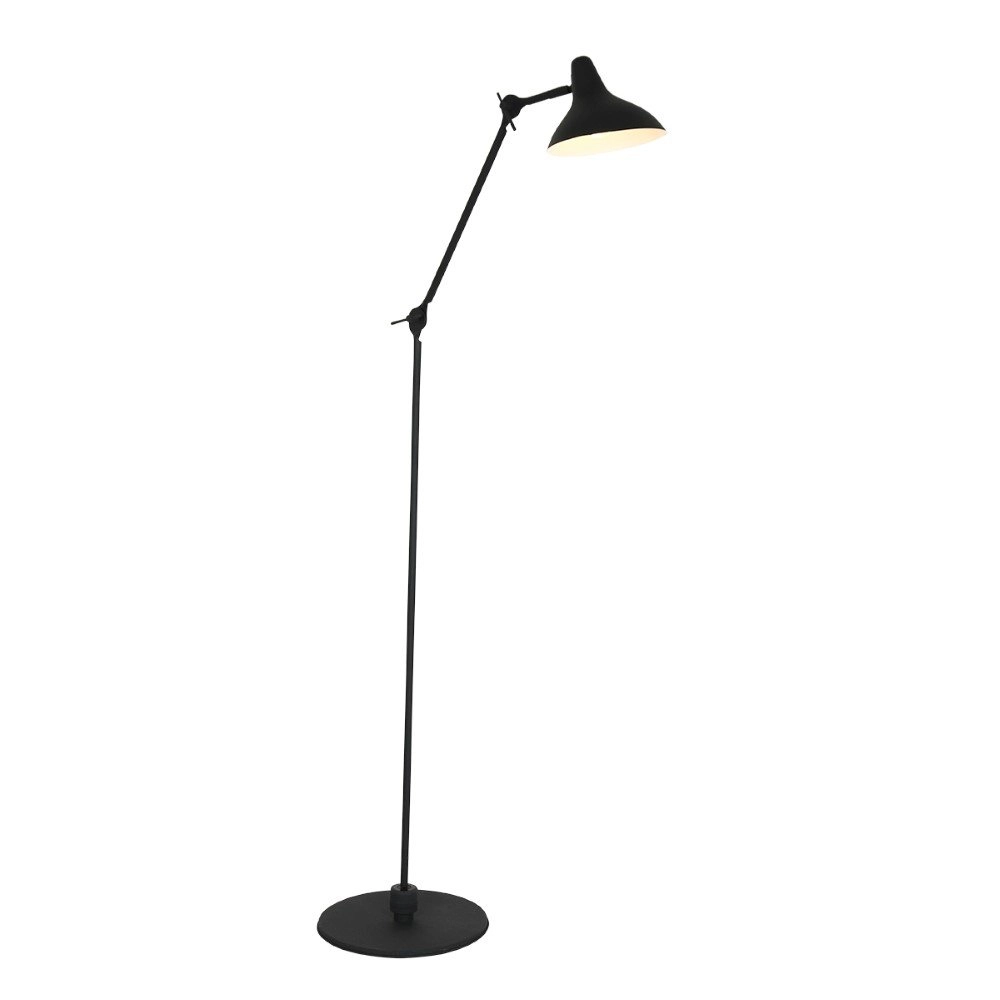 Lampe de lecture noire Kasket 105 cm Steinhauer 8712746132779