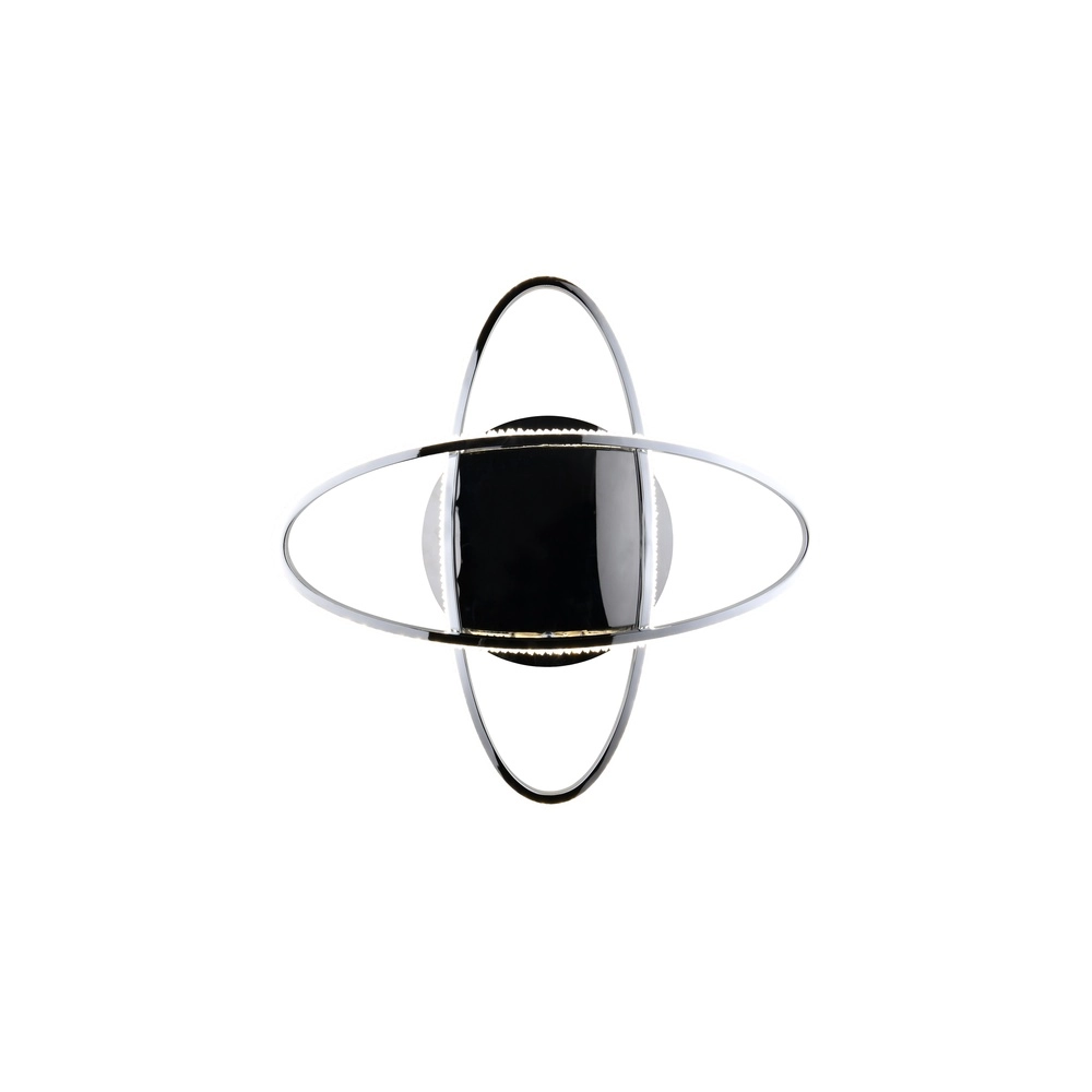 Plafonnier Lane chrome Ø 58cm Trio 4017807601466