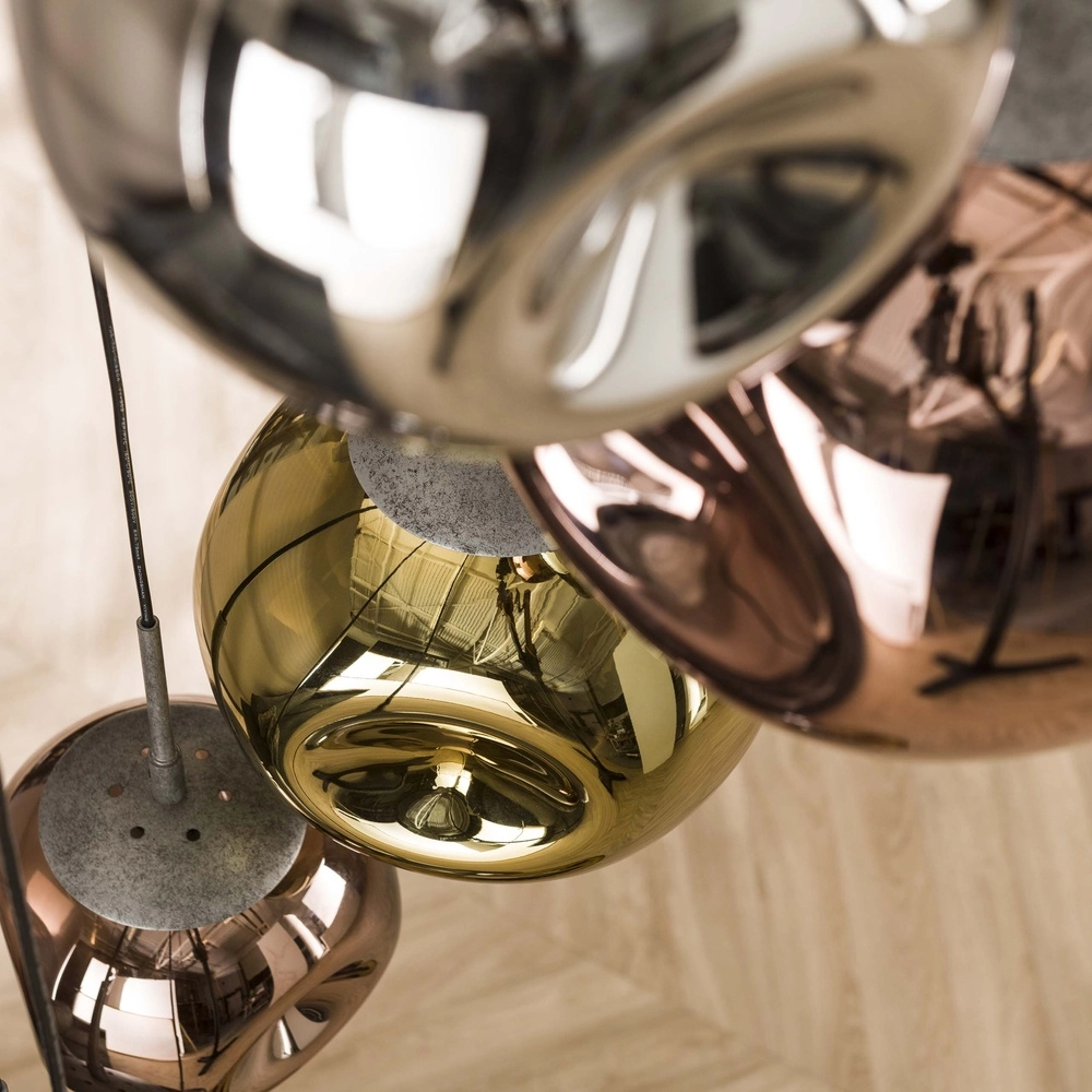 Lampe pendante Vide Stellar 7 boules de verre Lyora 8716803511699