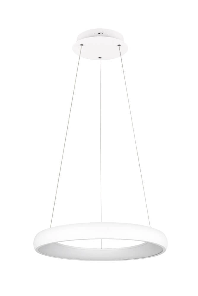 Lampe suspendue LED Cardona blanc - Ø 60cm Trio 4017807613858