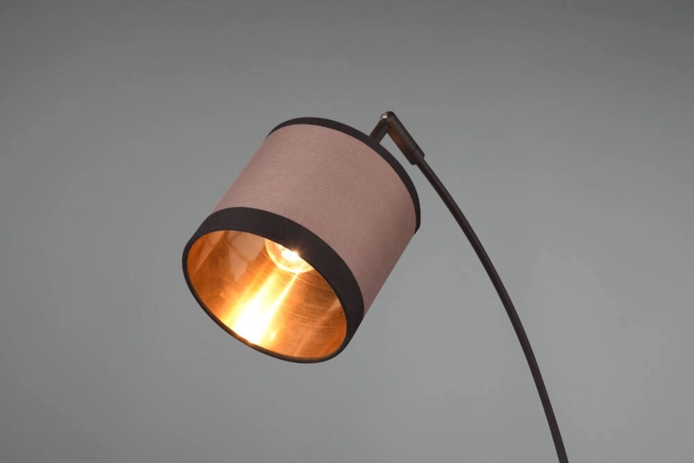 Lampe sur pied Davos taupe 3 lumières Trio 4017807574364