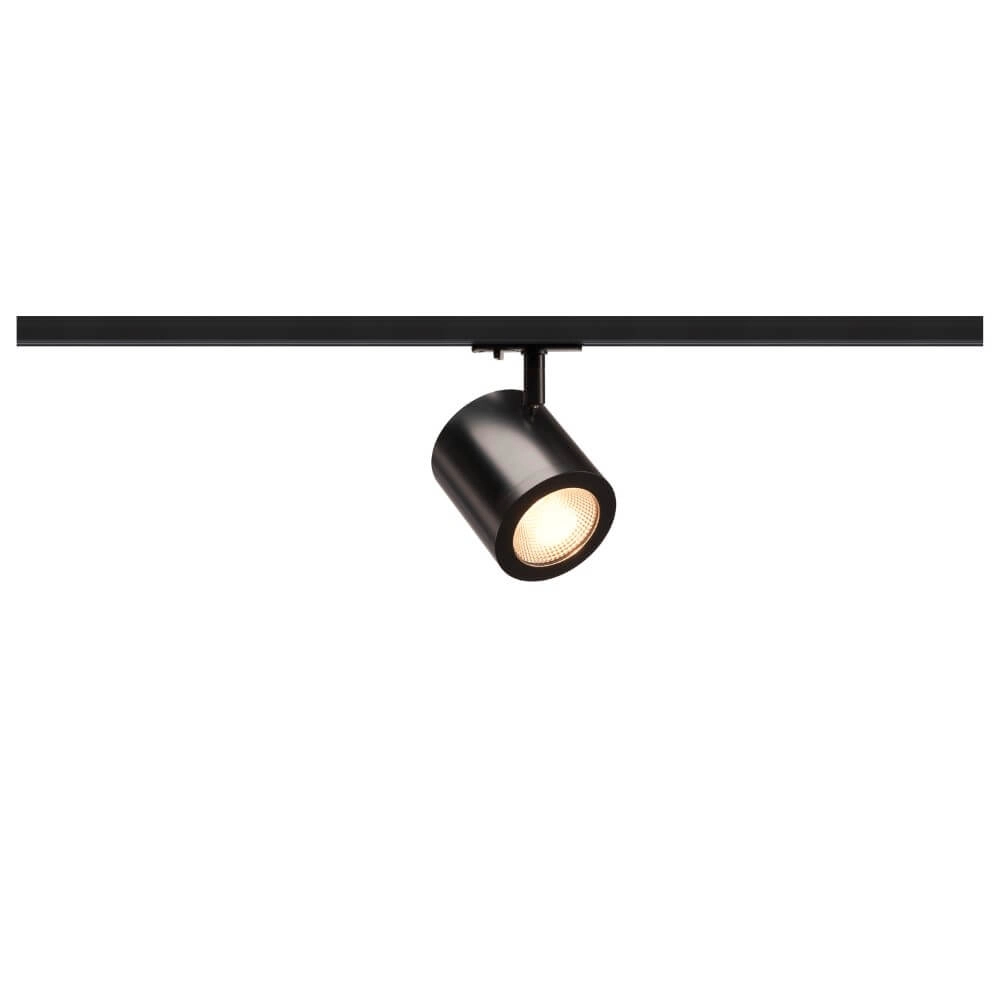 Spot sur rail LED Enola Monophasé - noir - 3000K Spot sur rail LED Enola Monophasé - noir - 3000K