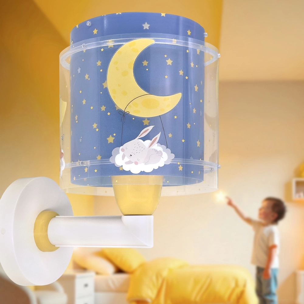 Applique murale chambre d’enfant Moon Dreams bleu Dalber 8420406766393