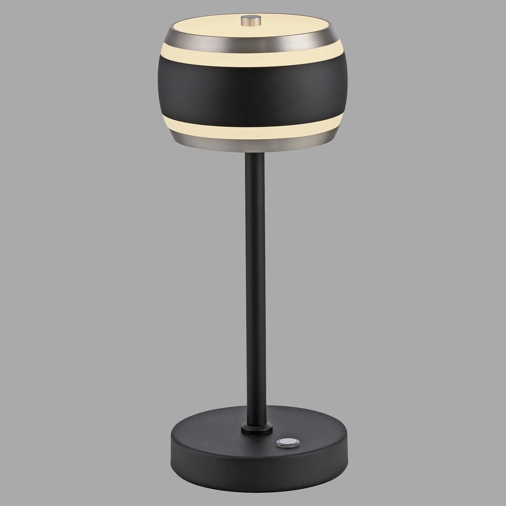 Lampe de table LED Pure Falling Rings Black Pearl