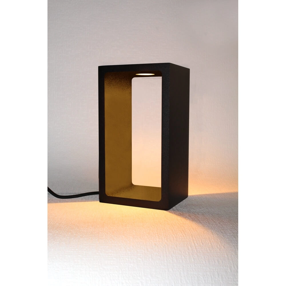 Lampe de table design Corridor noir Artdelight 8719831732289