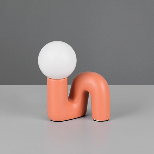 Lampe de table Quinn Abricot Trio 4017807682267