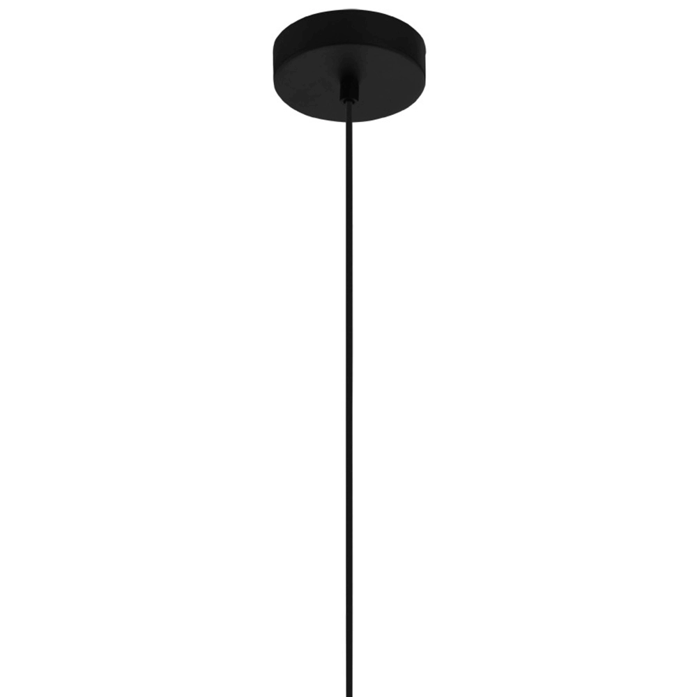Lampe suspendue Curasao noir avec de l'or Eglo 9002759996611