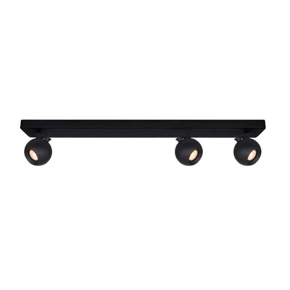 Plafonnier Bolero Sphère 3 lumières noir Plafonnier Bolero Sphère 3 lumières noir