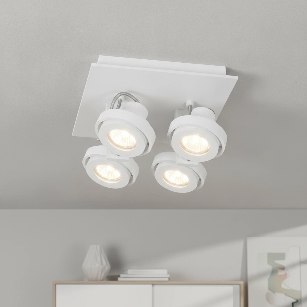 Spot de plafond Meist 4 lumières