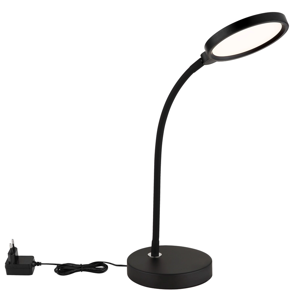 Lampe de table de conception Kalderon Noir Globo 9007371580125
